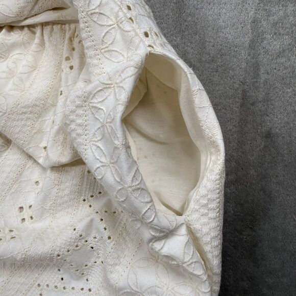 Maeve Anthropologie Rochelle Eyelet Maxi Dress Women’s 1X Boho Cottage Wedding - Picture 15 of 16
